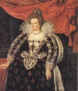 Frans Pourbus the younger Marie de Medicis,Queen of France USA oil painting reproduction